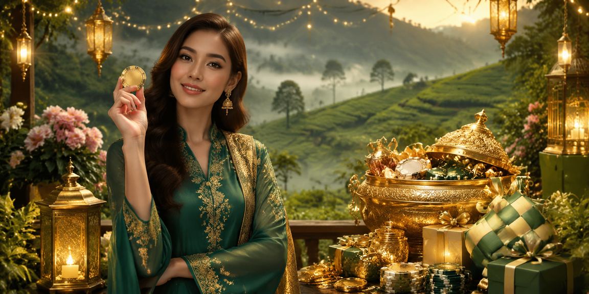 Suasana kasino hiburan perayaan Hari Raya di Malaysia dengan Baccarat 444cuci